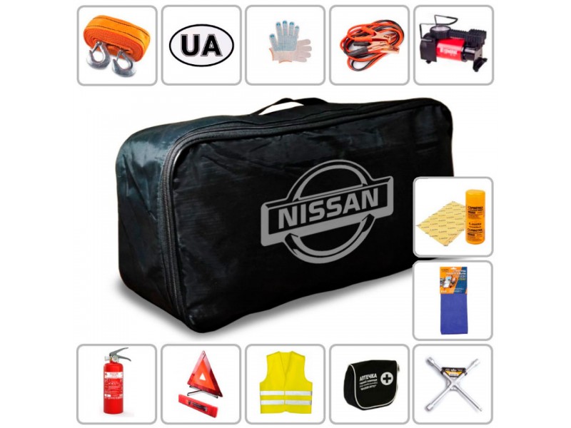 Набір автомобіліста Nissan (12 предметів)