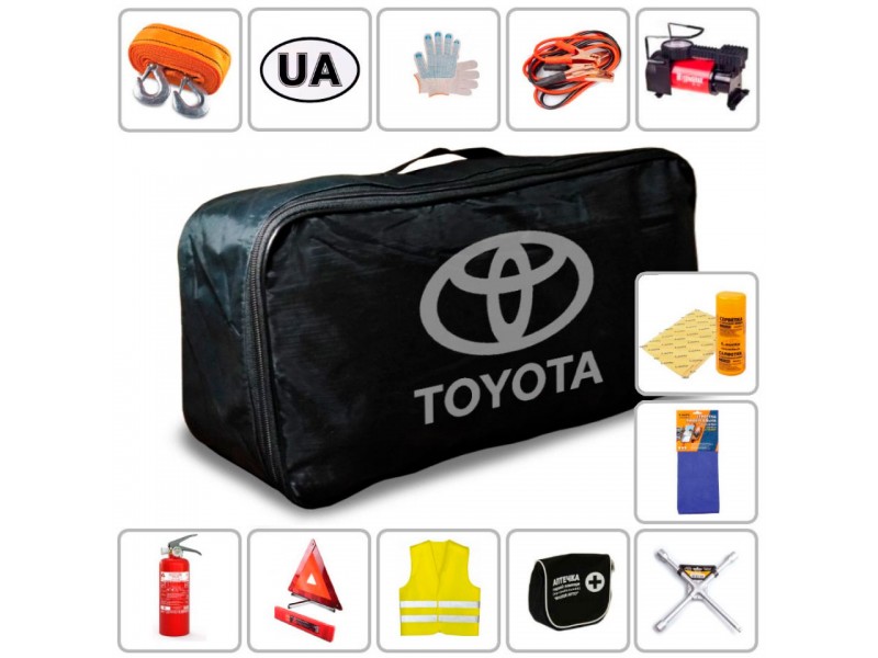 Набір автомобіліста Toyota (12 предметів)