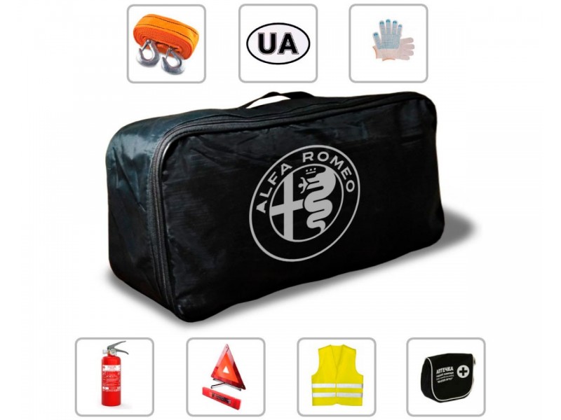 Набір автомобіліста ALFA ROMEO (7 предметів)